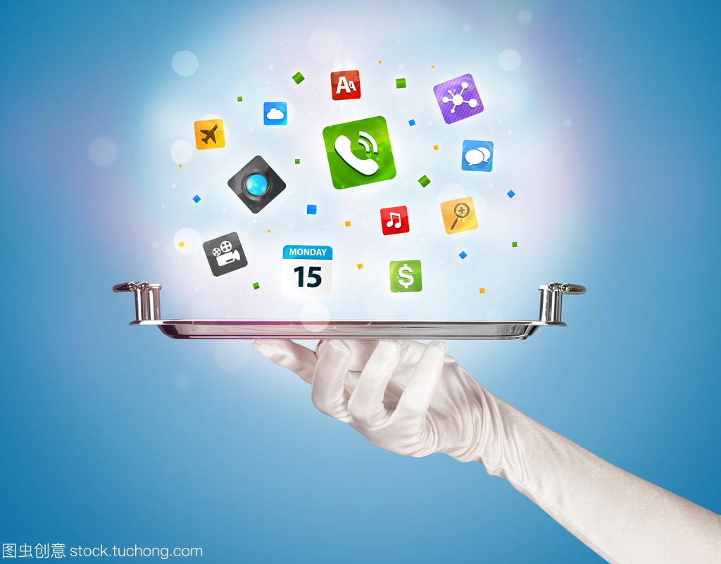 數(shù)字化服務(wù)新紀(jì)元 以服務(wù)員托盤圖標(biāo)為象征的網(wǎng)絡(luò)新媒體變革